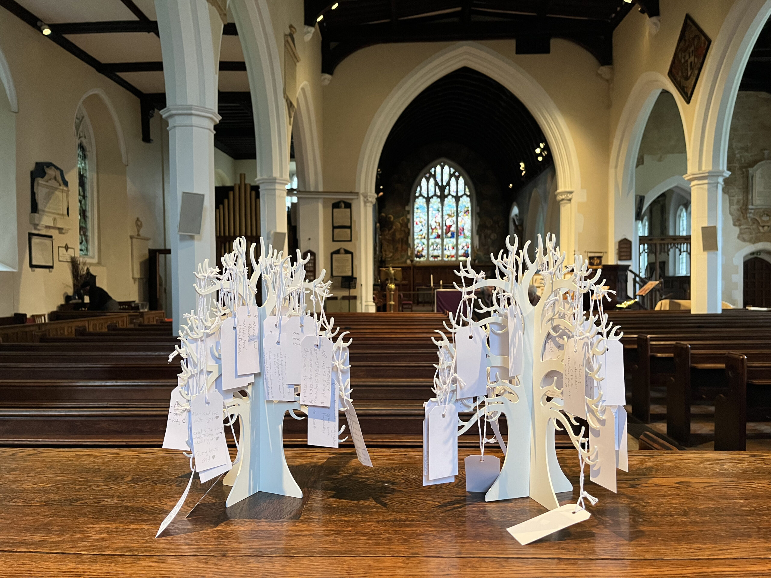 All Saints Wish trees